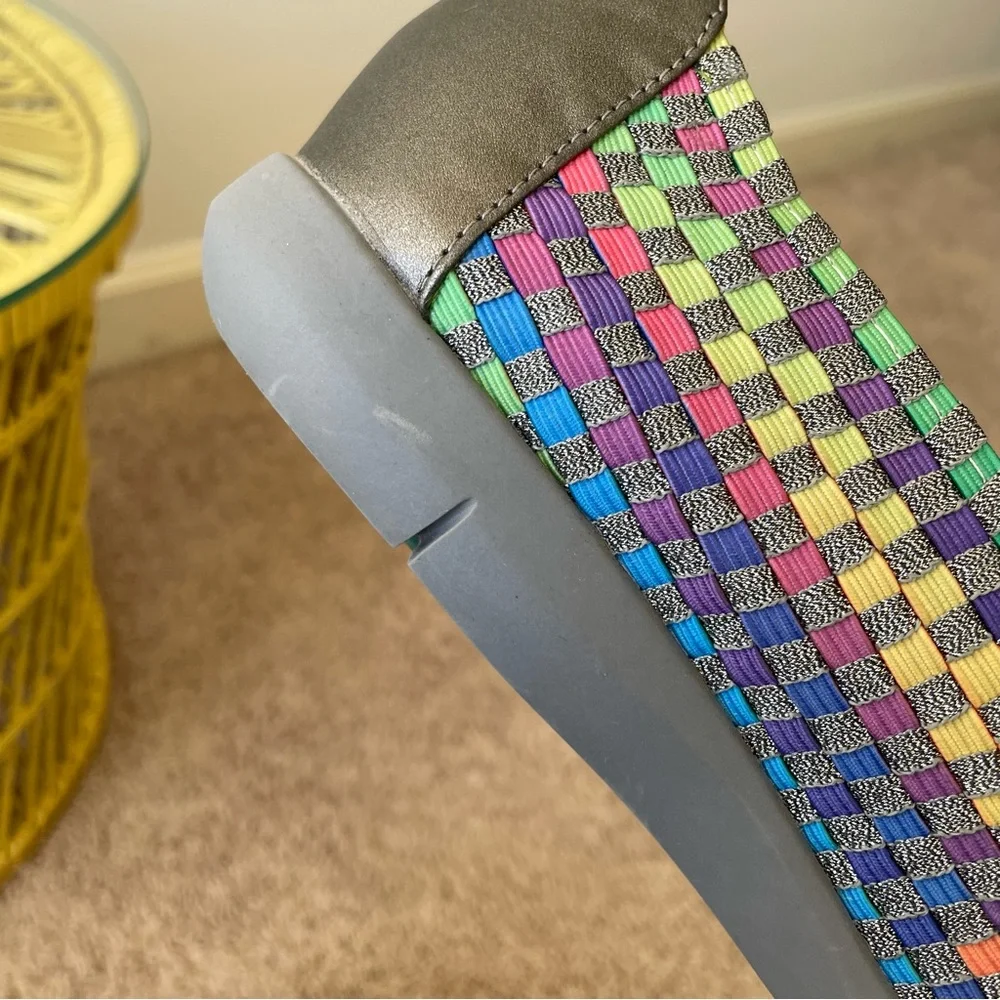 Comfortview Multicolor Woven Flats - Picture 9 of 9